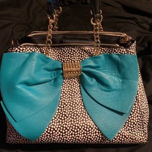 Betsey Johnson shoulder tote bag (sold)